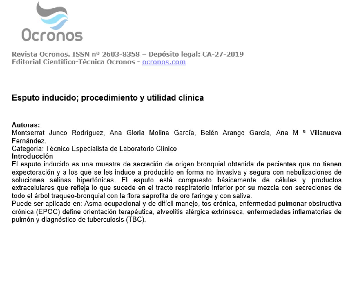 ▷ Nebulización solución hipertónica